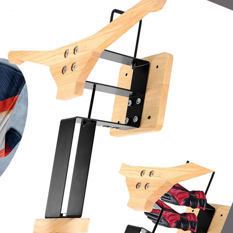 Wood Motorcycle Helmet Holder  - Sports Equipment At Home 评论和价格