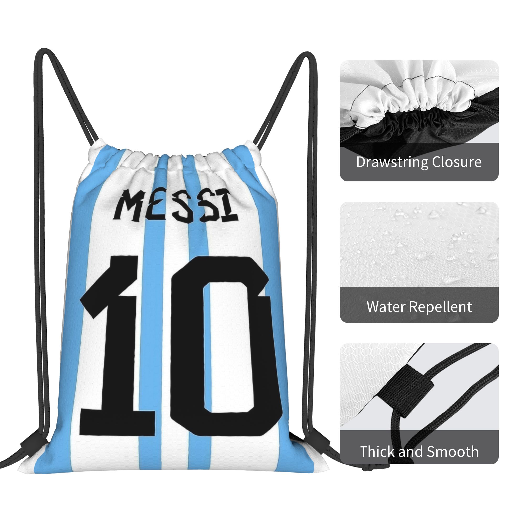 Messis 10 Soccer Football Draw - Sports Equipment Bag 评论和价格