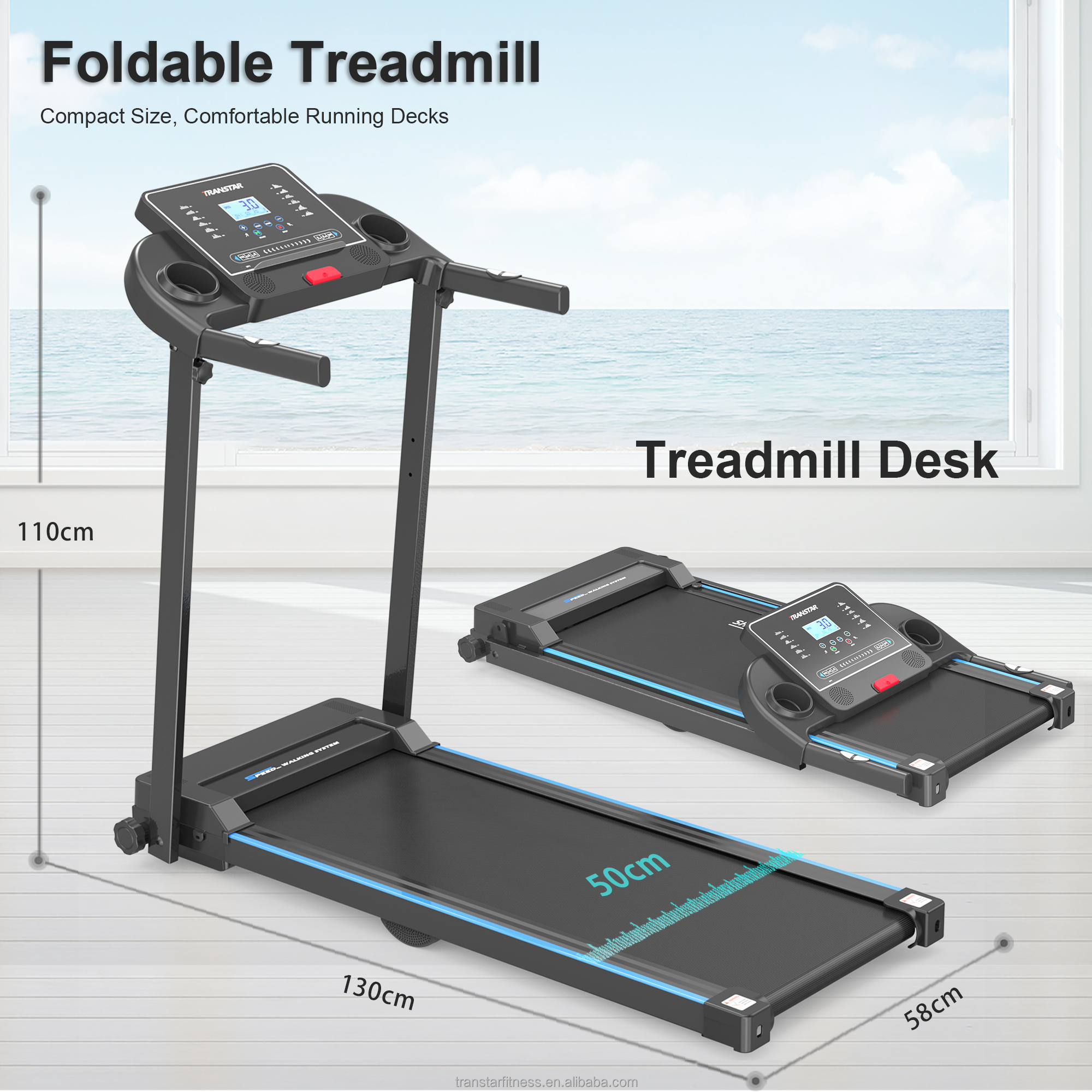 2.5HP Motor Foldable Electric  - Sports Equipment At Home 评论和价格