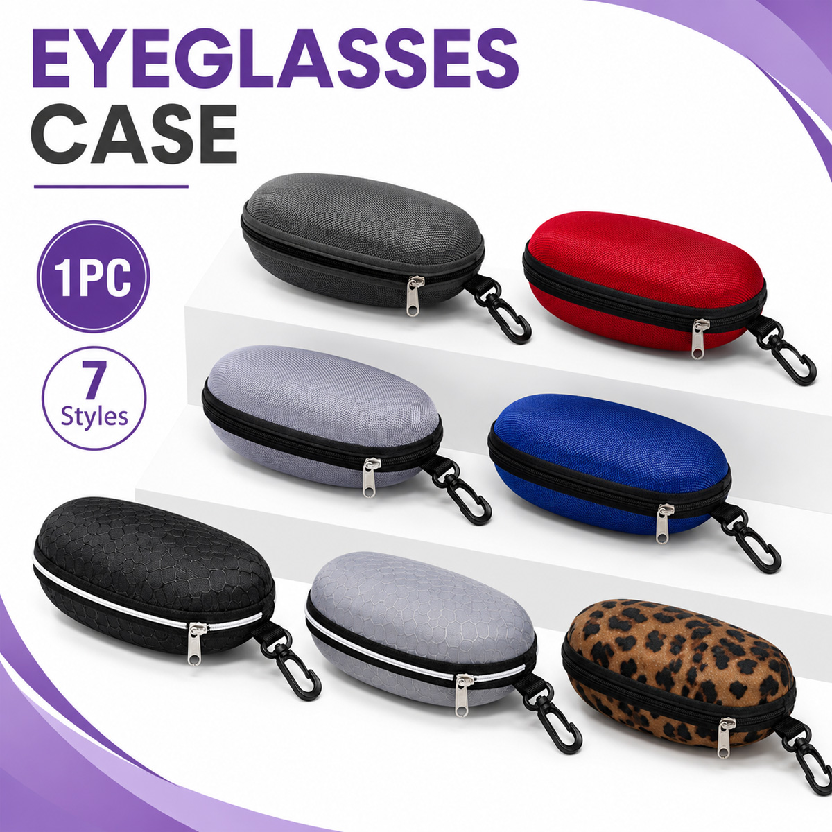 1PC Portable Eyeglasses Case S - Sports Equipment Cabinet 评论和价格