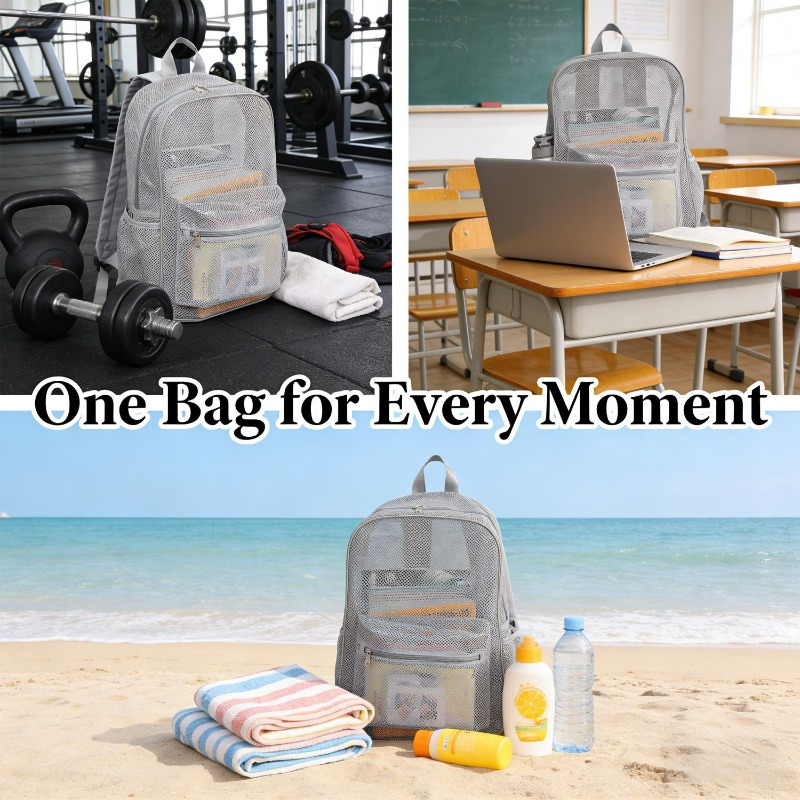 Breathable Mesh Backpack Light - Sports Equipment Bag 评论和价格