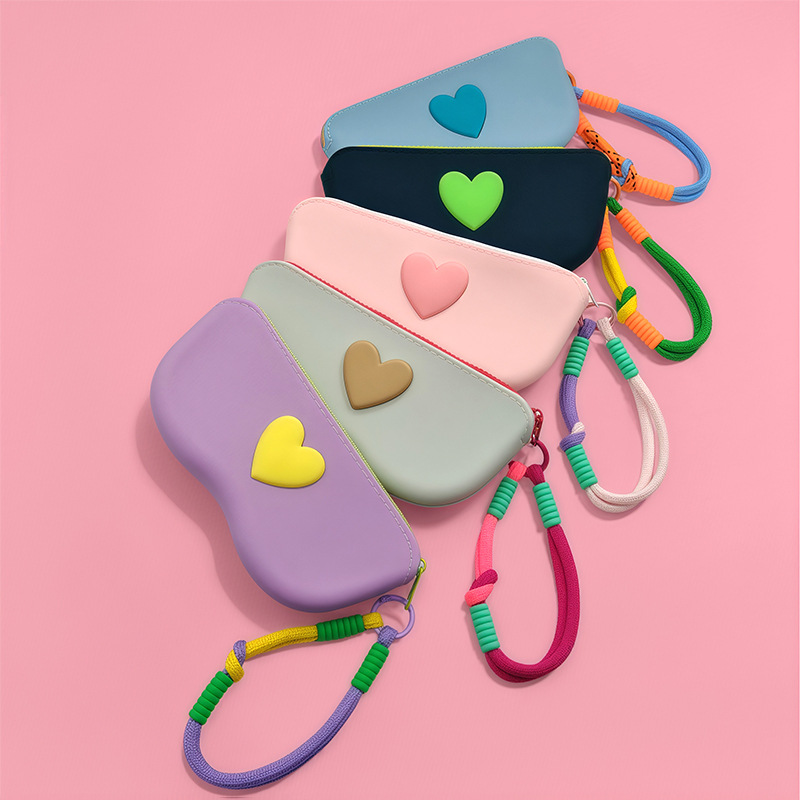 Love Heart Glasses Bag Portabl - Sports Equipment Cabinet 评论和价格