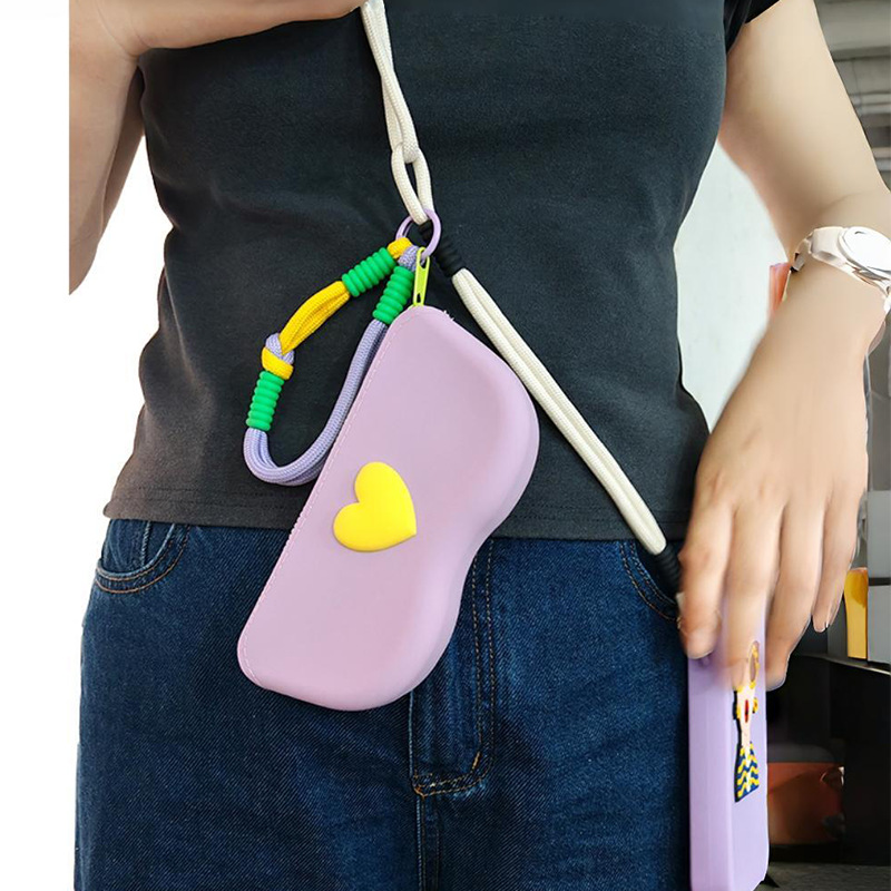 Love Heart Glasses Bag Portabl - Sports Equipment Cabinet 评论和价格