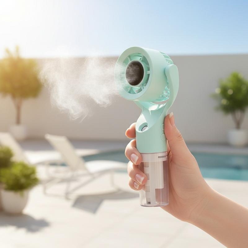 1 Set Handheld Spray Fan Porta - Sports Equipment Cabinet 评论和价格