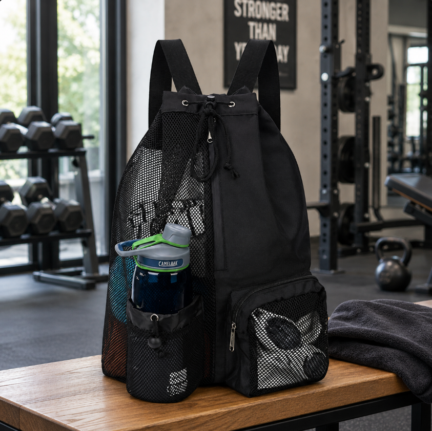 Drawstring Beach Storage Bag M - Sports Equipment Bag 评论和价格