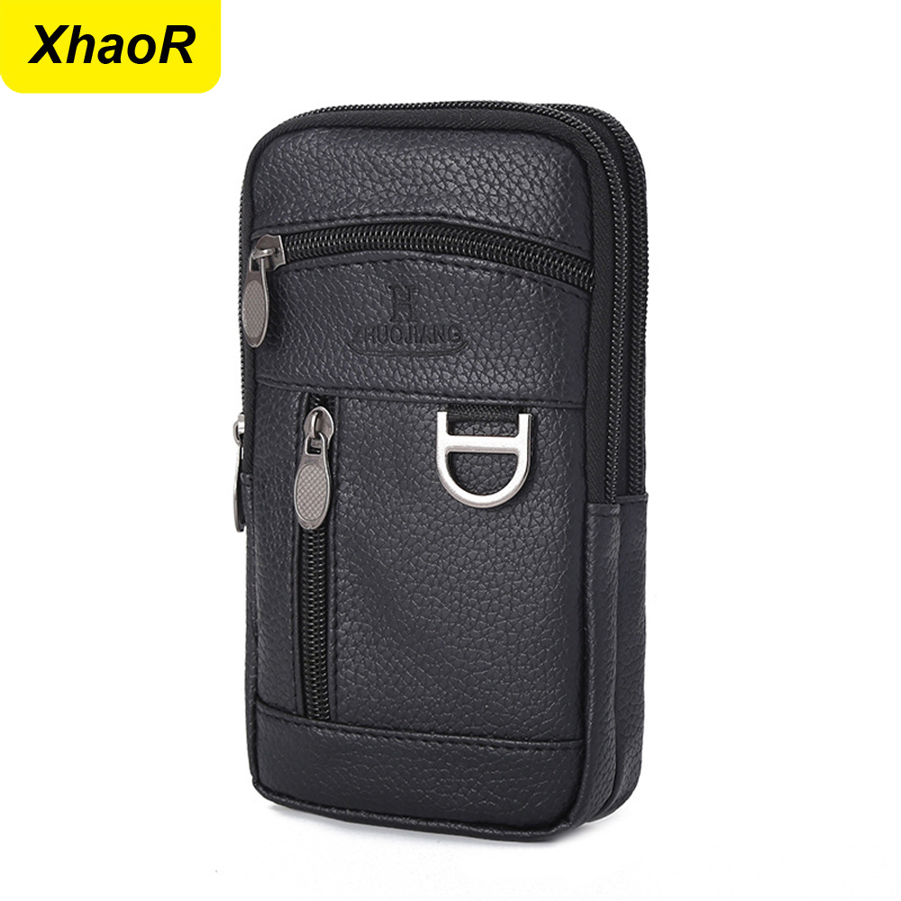 Men Waist Bag Mobile Phone Bag - Sports Equipment Bag 评论和价格
