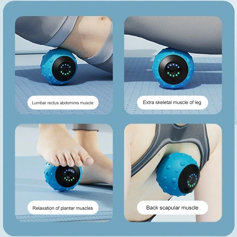 New Vibrating Massage Ball Ele - Sports Equipment Suppliers 评论和价格