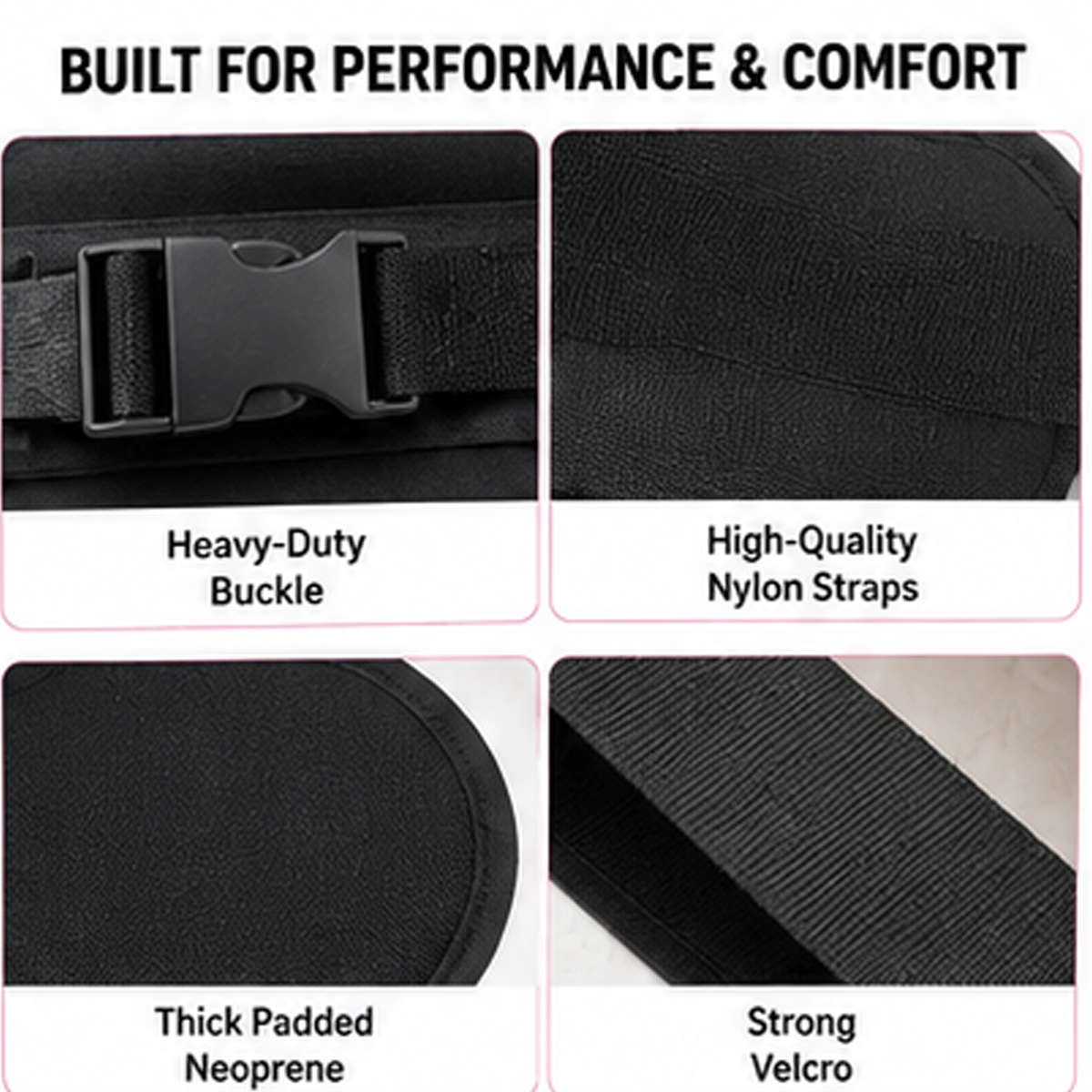 Heavy Duty Nylon Hip Thrust Be - Sports Equipment At Home 评论和价格