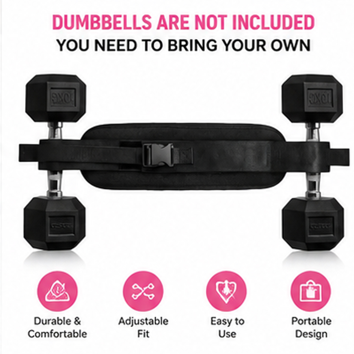 Heavy Duty Nylon Hip Thrust Be - Sports Equipment At Home 评论和价格