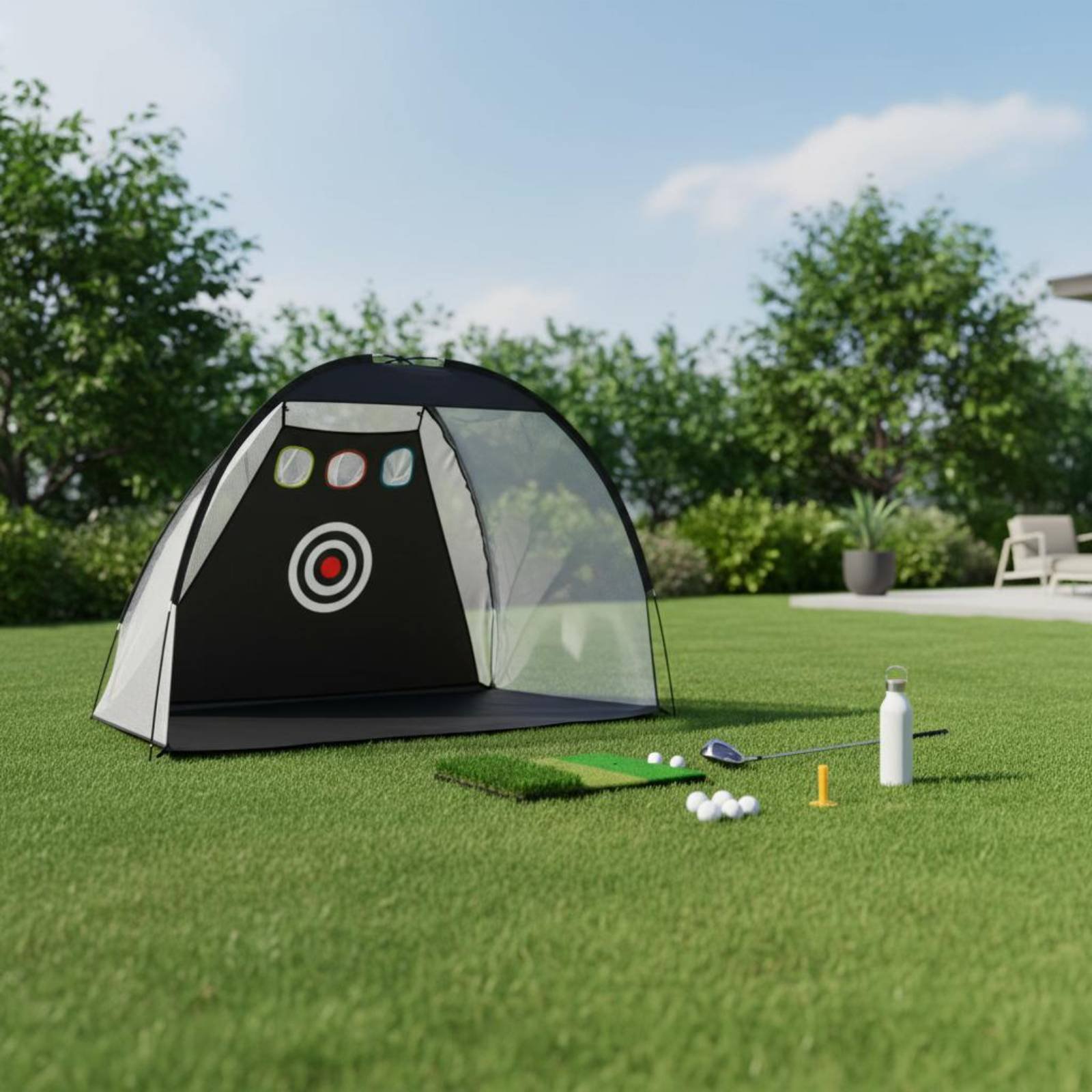Golf Hitting Net Portable Golf - Sports Equipment Bag 评论和价格