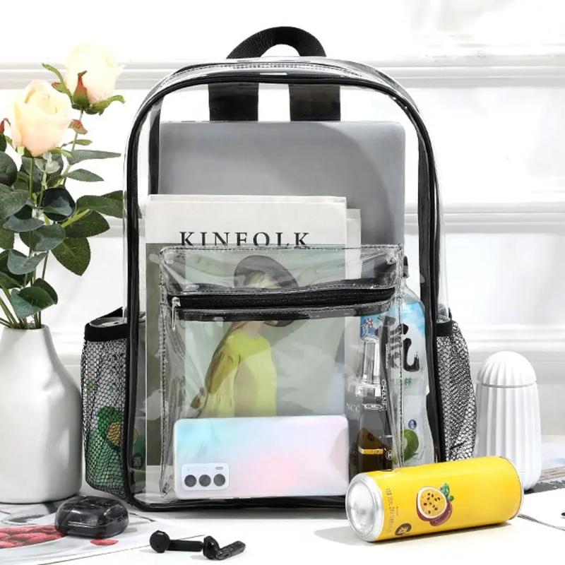 Transparent PVC Backpack Outdo - Sports Equipment Bag 评论和价格