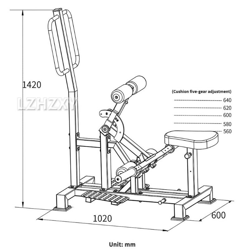Hip trainer Squatting apparatu - Sports Equipment At Home 评论和价格