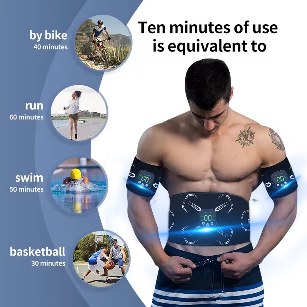 EMS Muscle Stimulator Abdomina - Sports Equipment At Home 评论和价格