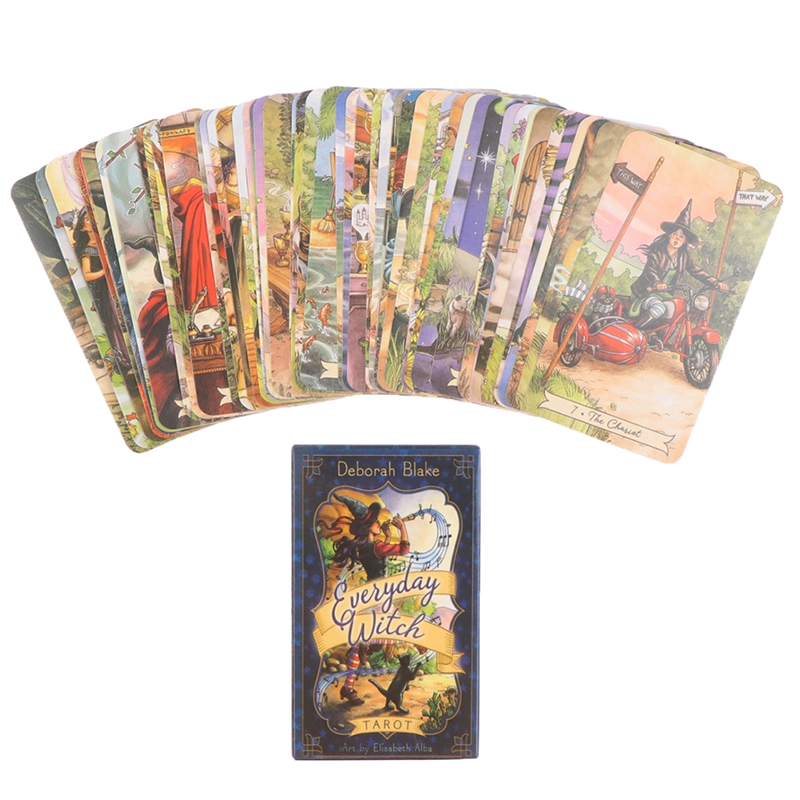 78Pcs/box Everyday Witch Tarot - Sports Equipment Cabinet 评论和价格