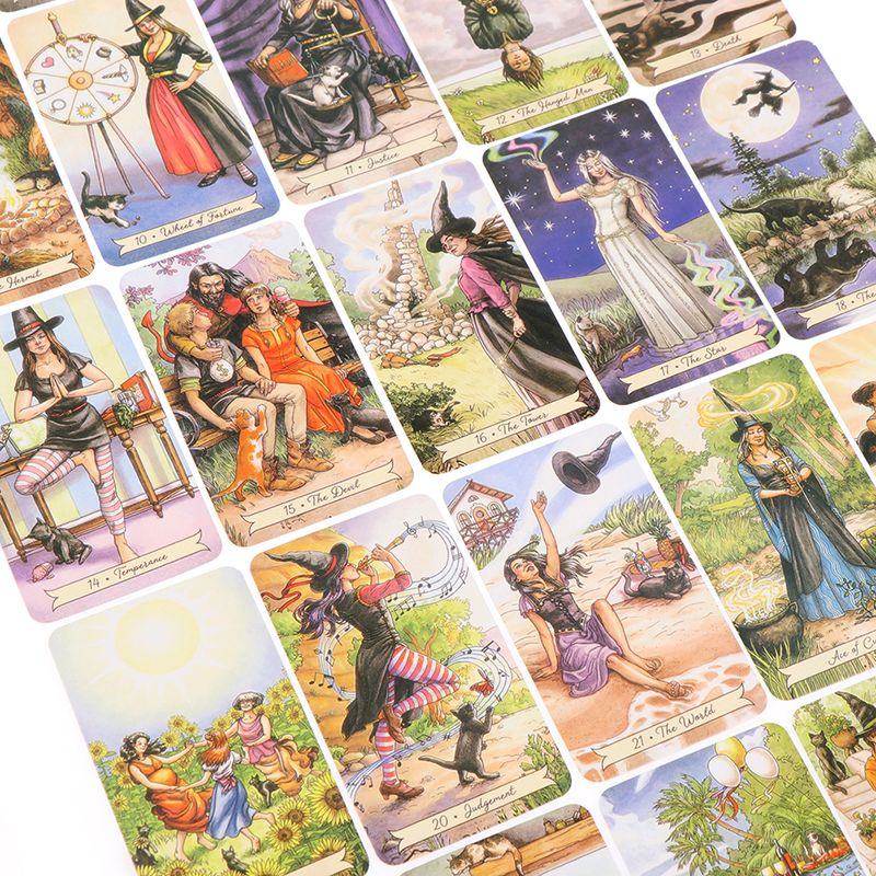 78Pcs/box Everyday Witch Tarot - Sports Equipment Cabinet 评论和价格